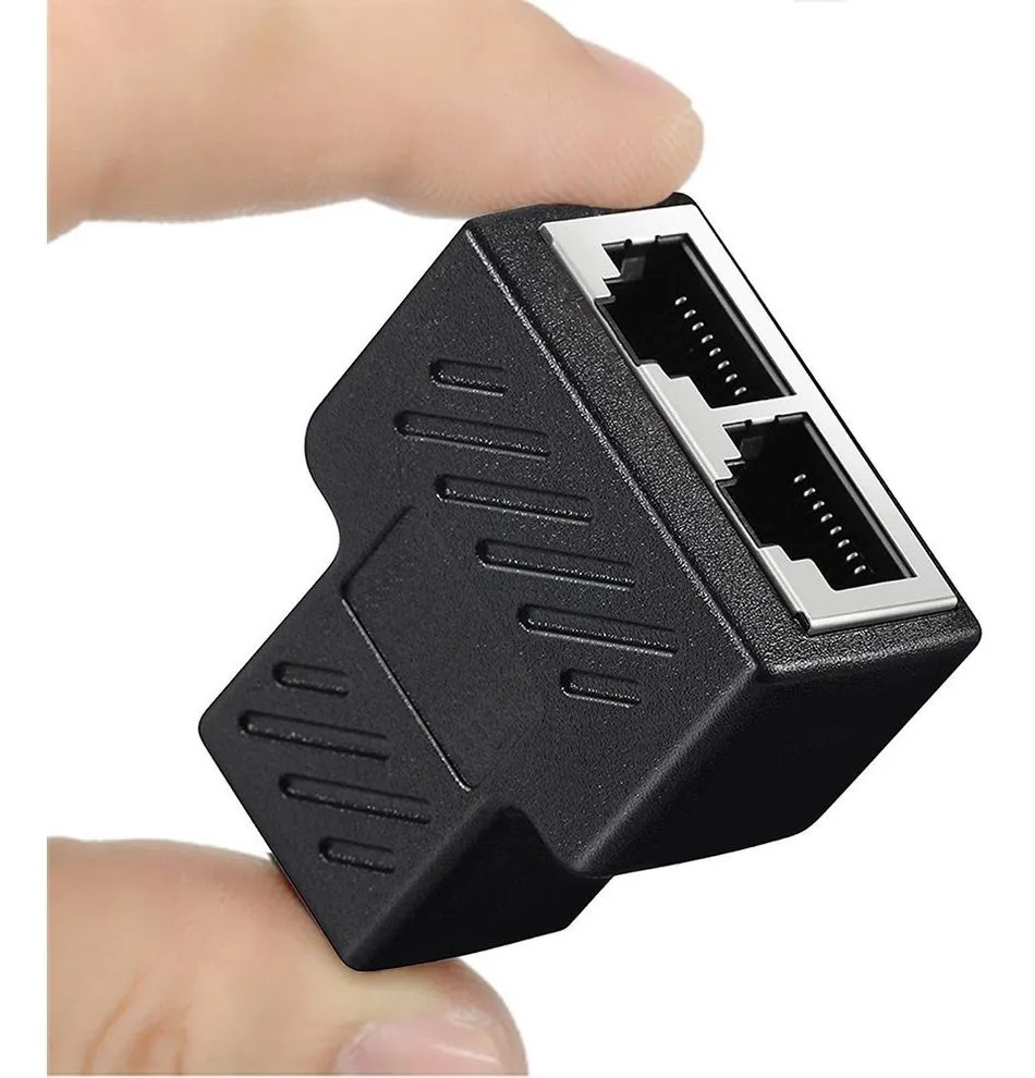 Foto 4 pulgar | Adaptador de Ethernet Negro-Venta Internacional