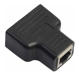 Foto 4 | Adaptador de Ethernet Negro-Venta Internacional