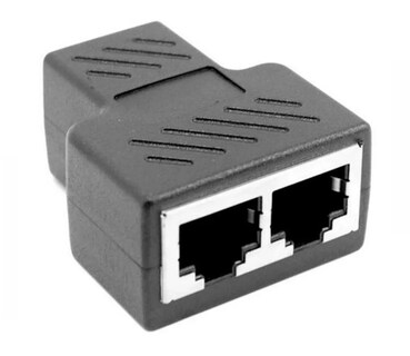 Foto 6 | Adaptador de Ethernet Negro-Venta Internacional