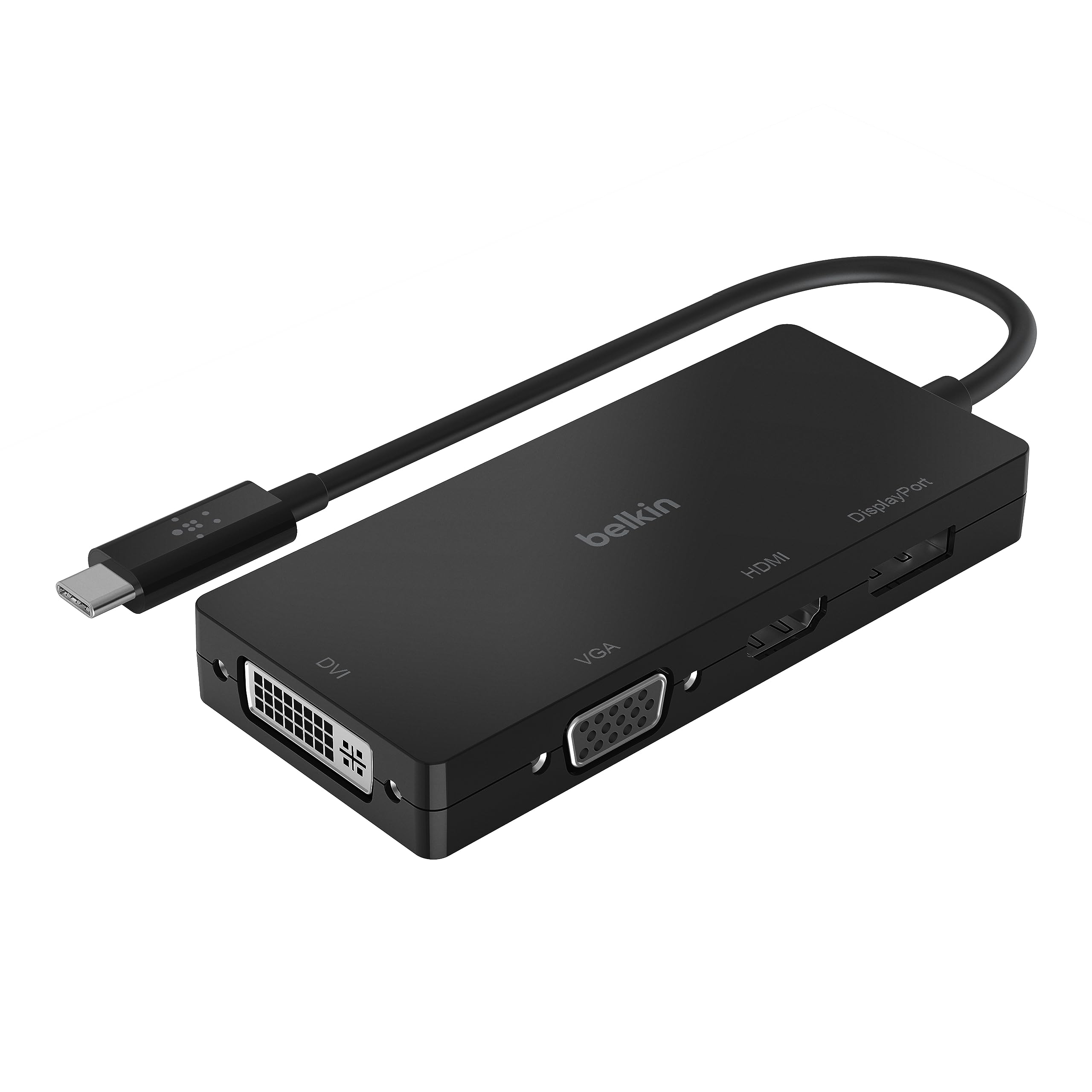 Foto 2 pulgar | Adaptador De Vídeo Usb C Belkin 4 En 1 Multipuerto Para Macbook Hdmi Vga - Venta Internacional.