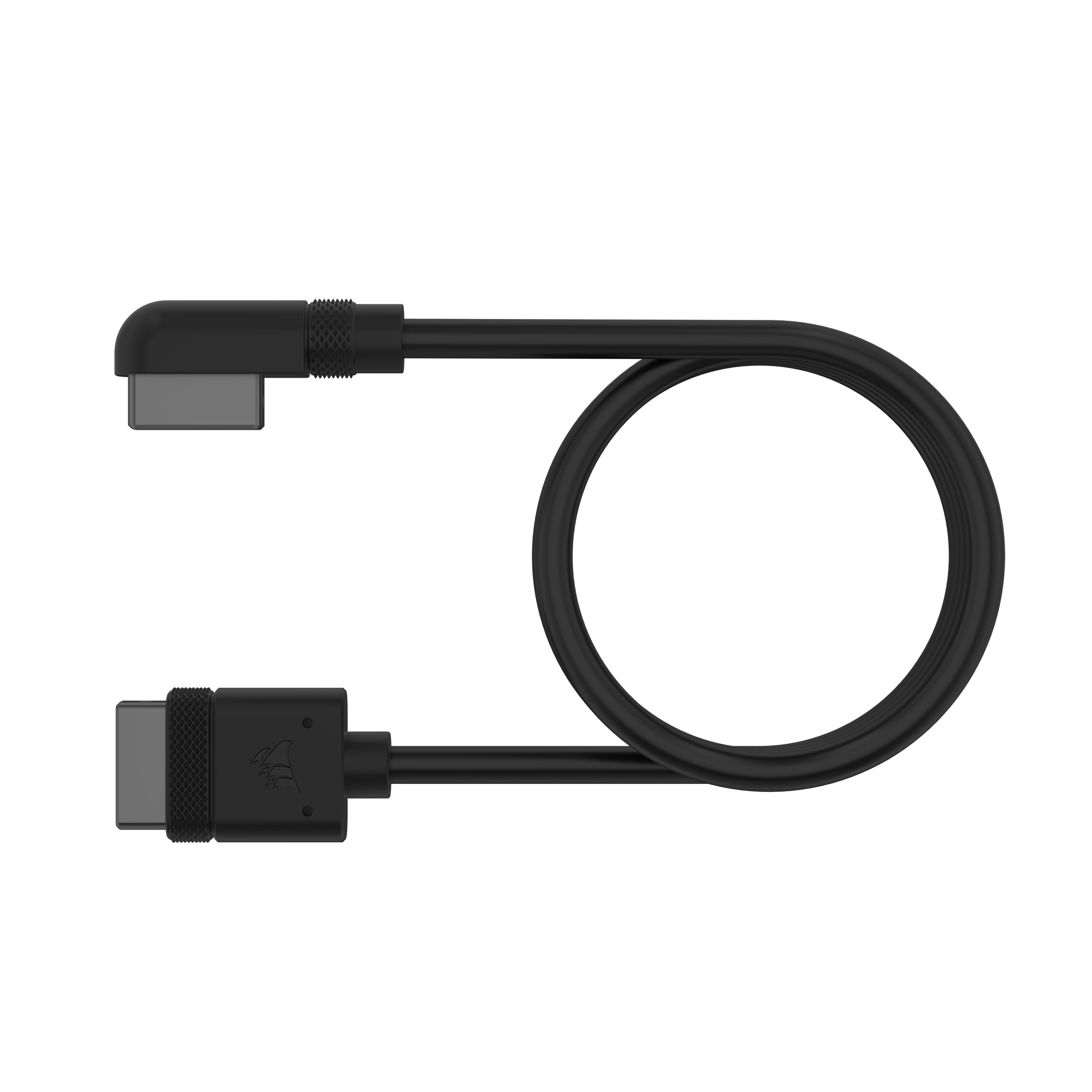 Foto 4 pulgar | Cable Corsair Icue Link Slim, 600 Mm, Recto Y Delgado 90°, Color Negro - Venta Internacional.