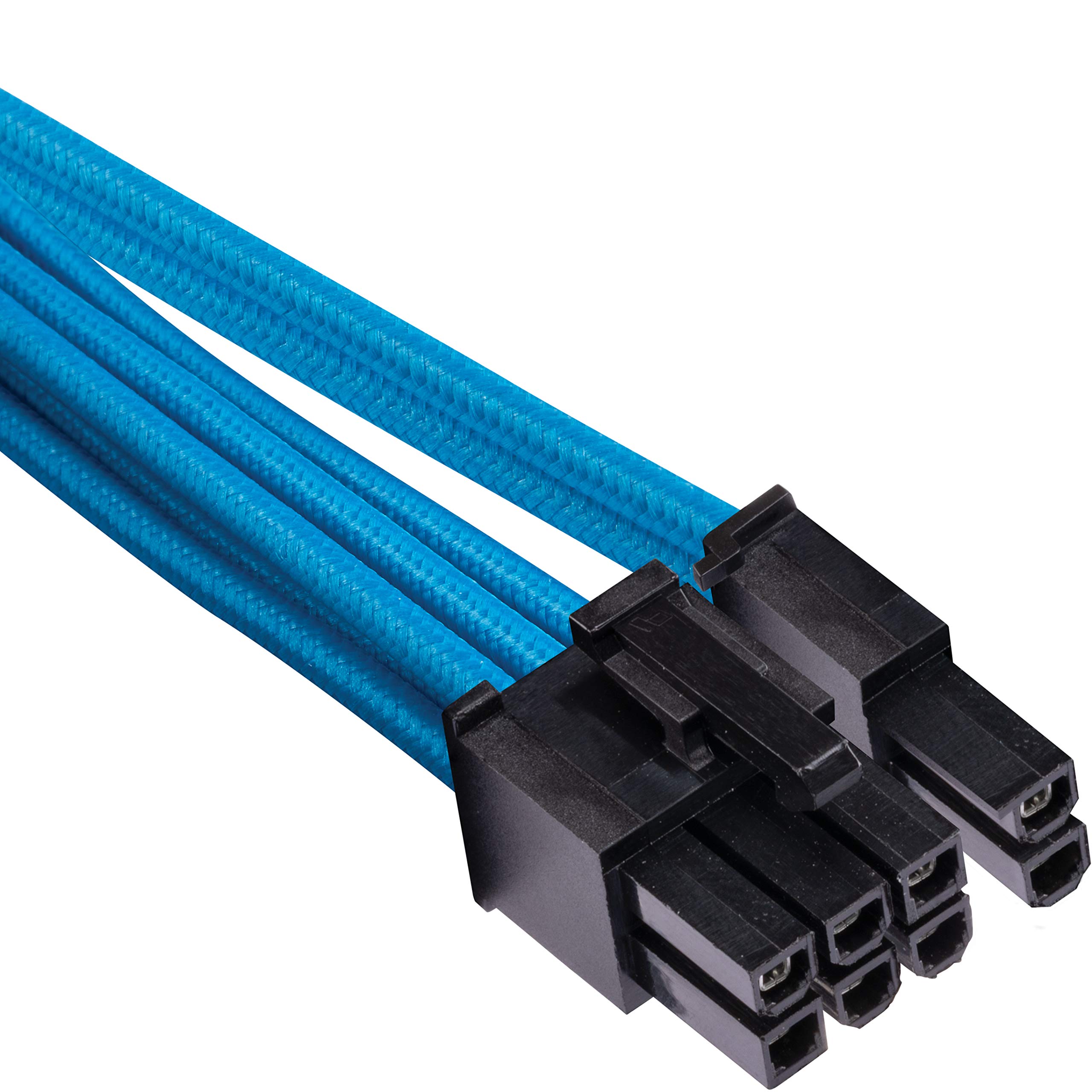 Foto 3 pulgar | Cable Corsair Premium Pcie Con Funda Individual, Color Azul - Venta Internacional.