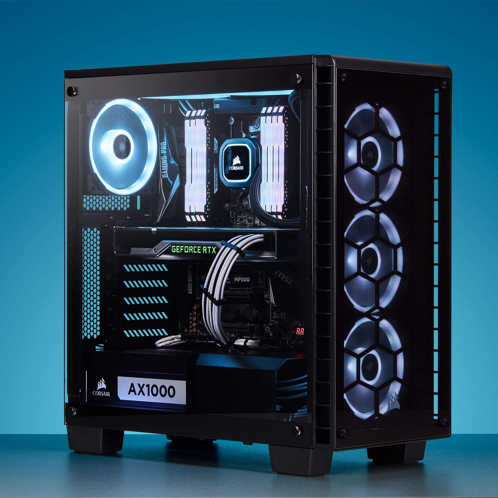Foto 5 pulgar | Cables Pcie Corsair Premium Con Funda Individual En Rojo - Venta Internacional.