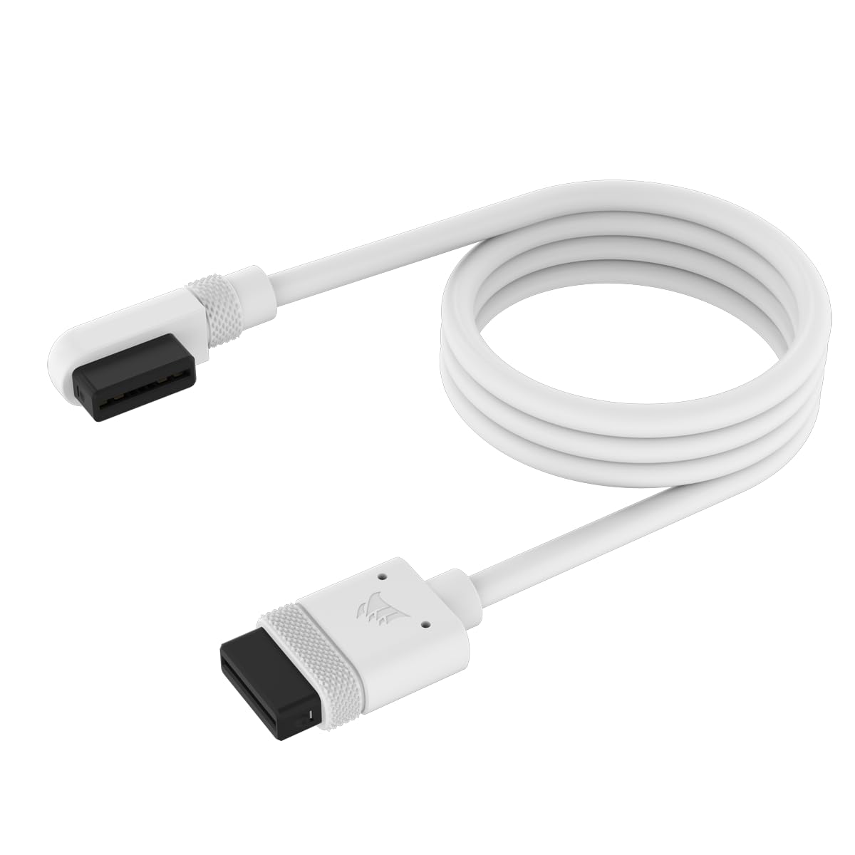 Foto 3 pulgar | Cable Corsair Icue Link Slim, 600 Mm, Recto Y Delgado 90°, Color Blanco - Venta Internacional.