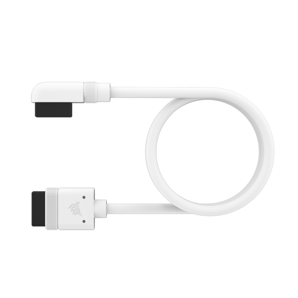 Foto 4 pulgar | Cable Corsair Icue Link Slim, 600 Mm, Recto Y Delgado 90°, Color Blanco - Venta Internacional.