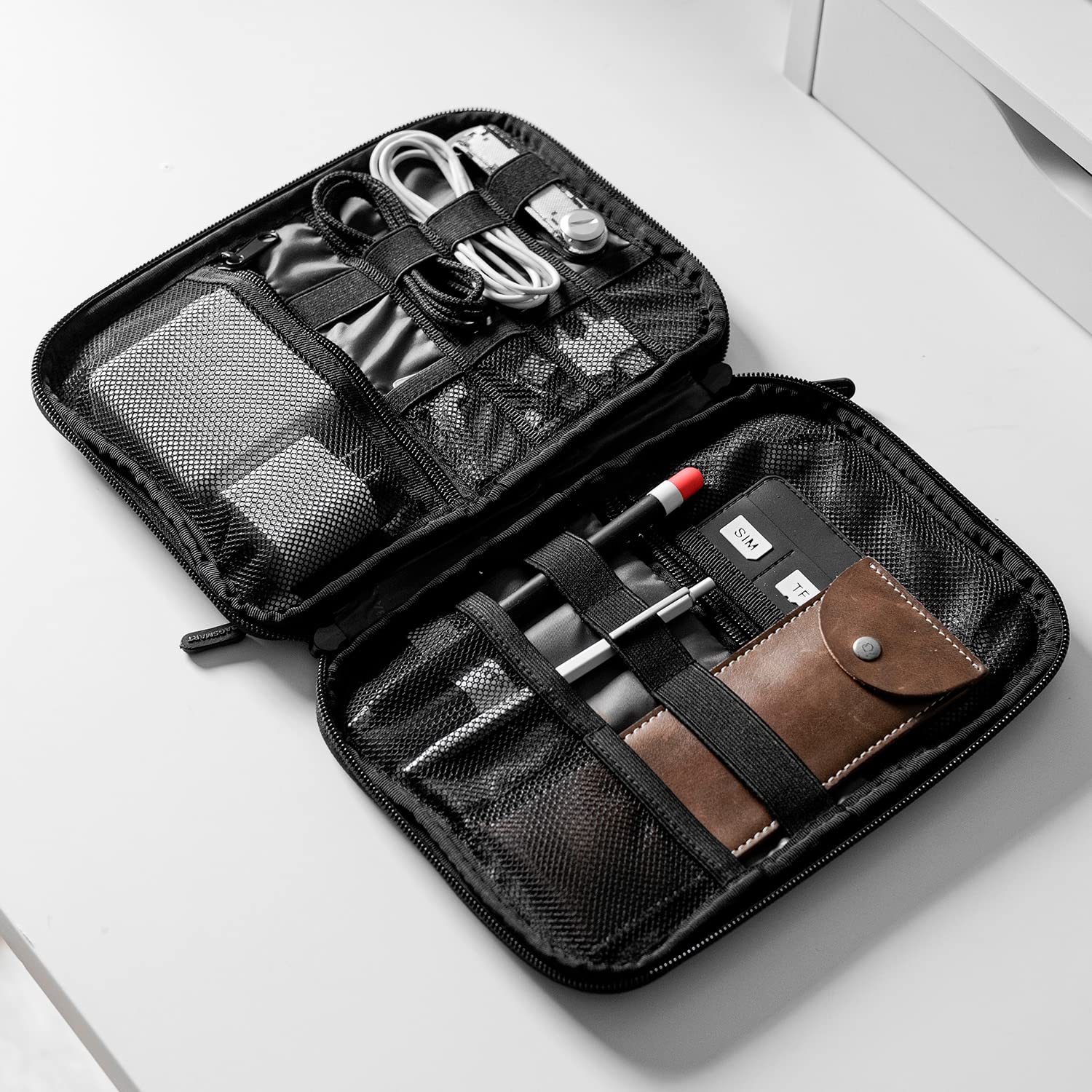 Foto 8 pulgar | Estuche De Viaje Bagsmart, Organizador De Productos Electrónicos Para Artículos Esenciales - Venta Internacional.
