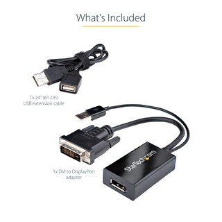 Foto 7 | Adaptador Startech.com Dvi A Displayport Dvi-d A Dp 1920x1200 - Venta Internacional.