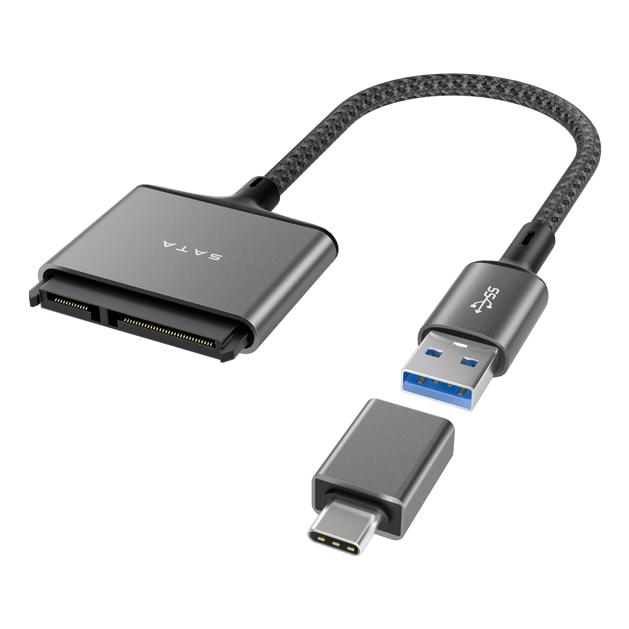 Foto 2 pulgar | Cable Adaptador Sata A Usb Y Adaptador Usb C Para Hdd/ssd - Venta Internacional.
