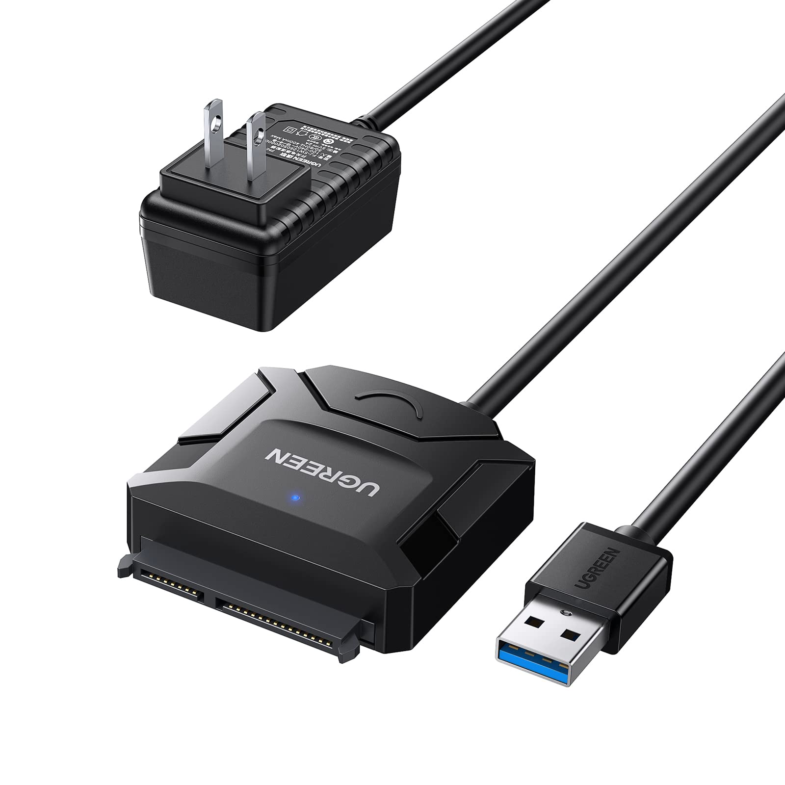 Foto 2 pulgar | Cable Adaptador Sata A Usb 3.0 Ugreen Para Ssd/hdd De 3,5 Y 2,5 Pulgadas - Venta Internacional.
