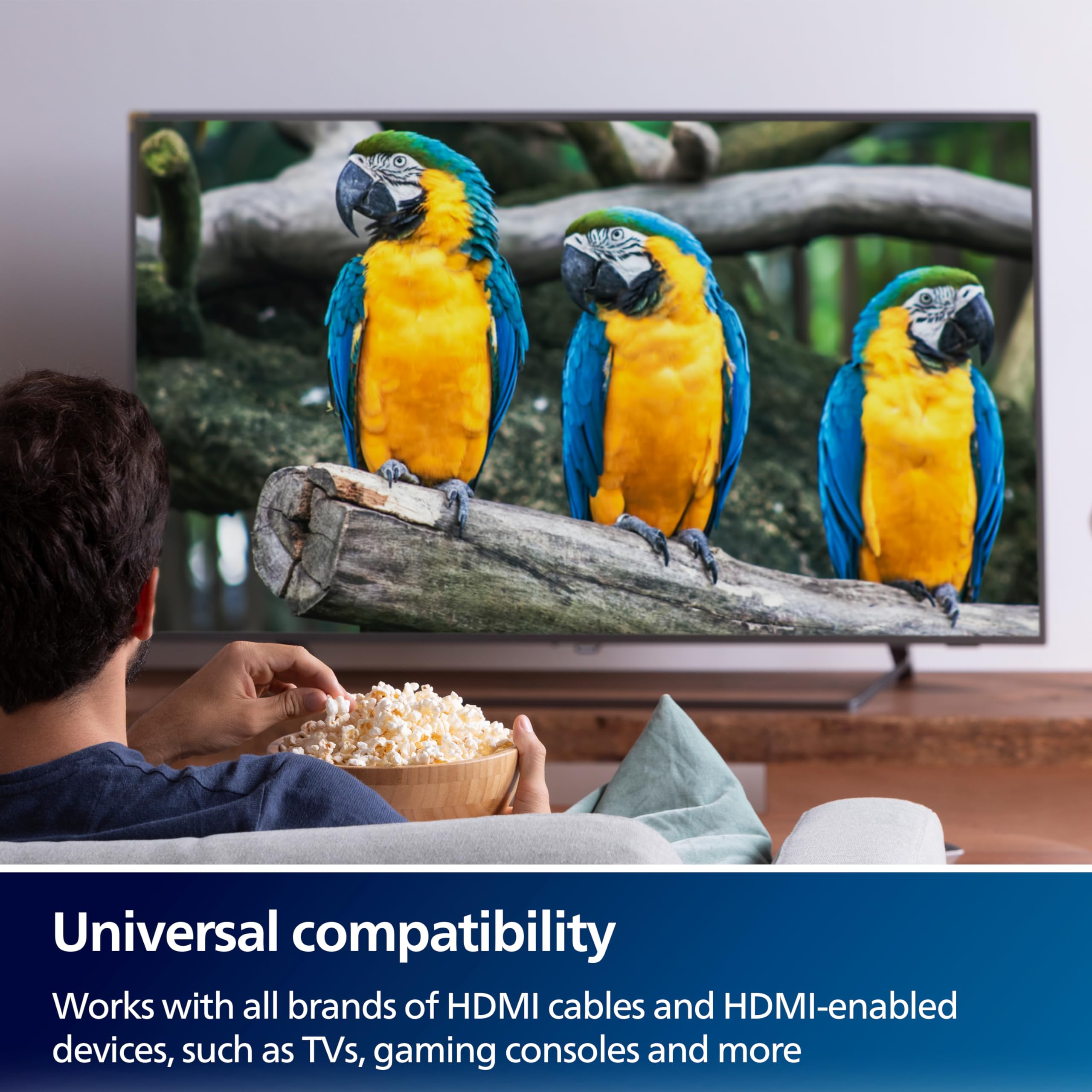 Foto 5 | Conmutador Hdmi 2.1 Philips Para 2 Dispositivos 8k @60hz 4k @120hz - Venta Internacional.