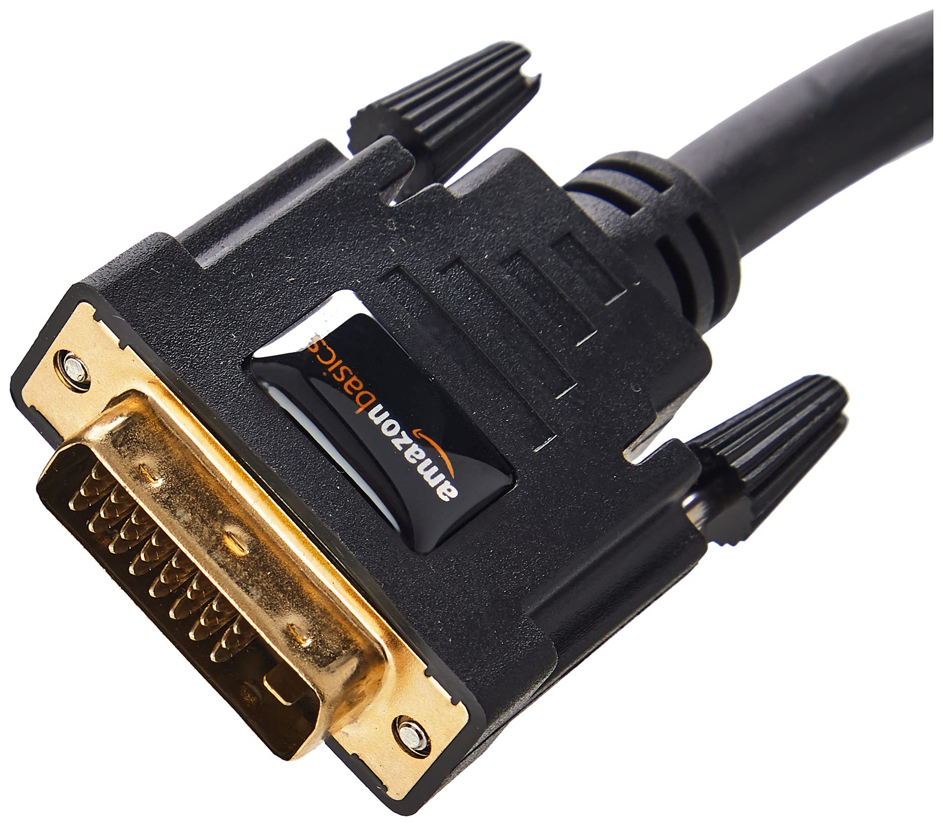 Foto 2 | Cable Adaptador De Monitor Amazon Basics Dvi A Dvi De 2 M, Negro - Venta Internacional.