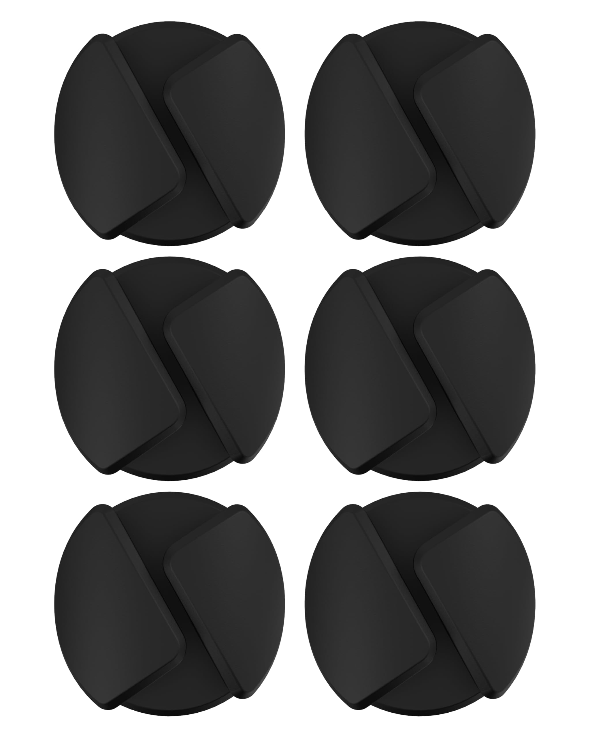 Kit De Gestión De Cables Scosche Cmar-6pkrp, Paquete De 6, Negro - Venta Internacional.