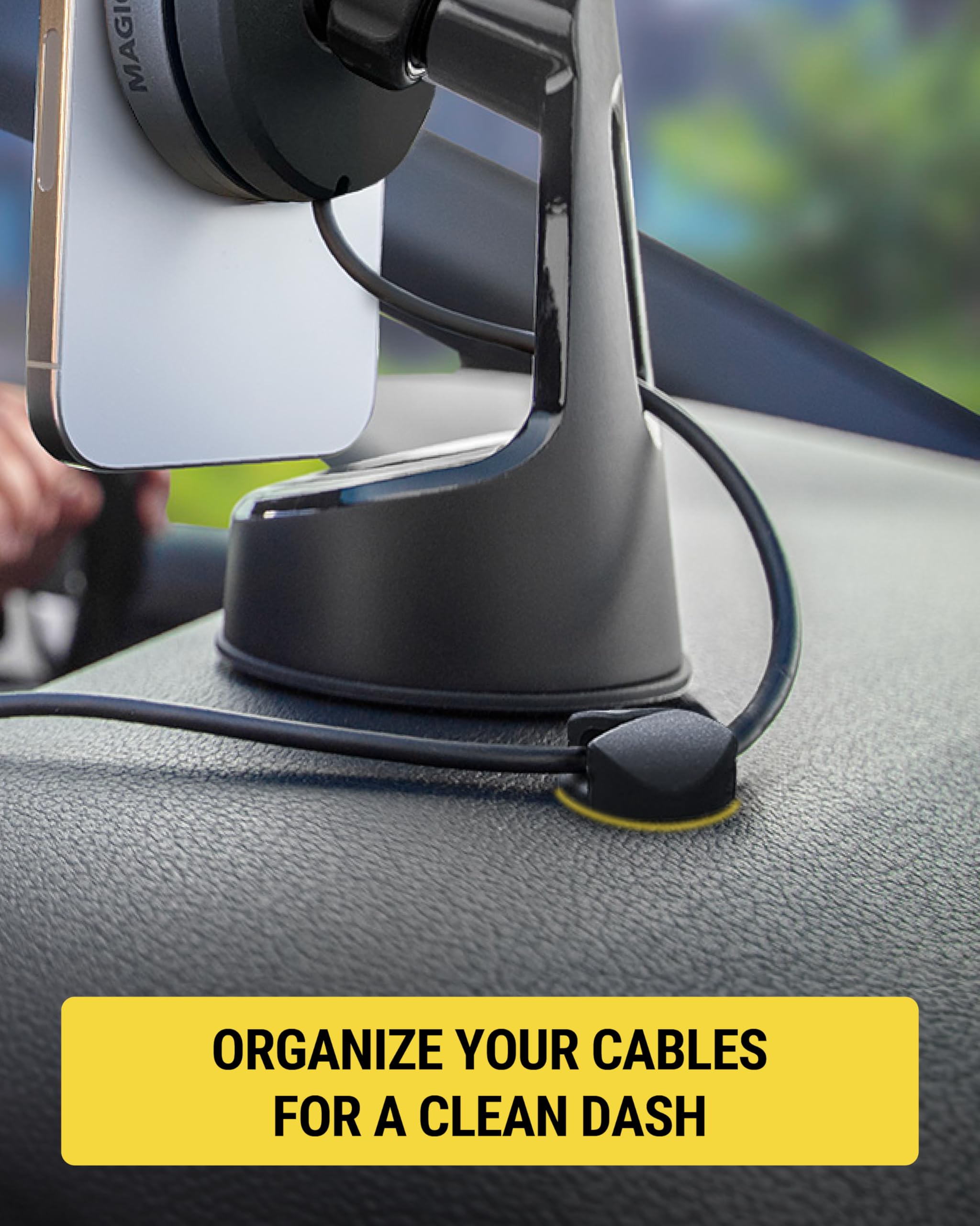 Foto 4 | Kit De Gestión De Cables Scosche Cmar-6pkrp, Paquete De 6, Negro - Venta Internacional.