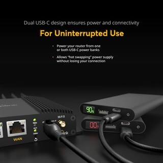 Foto 2 | Cable De Alimentación Peplink Acw-791 De 4 Pines A Enrutador Usb-c De 1,5 M - Venta Internacional.