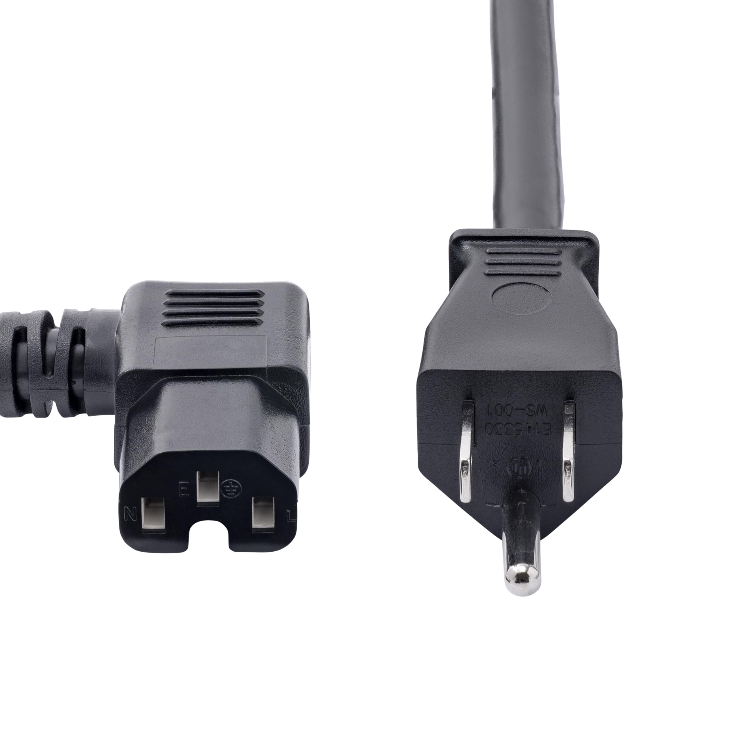 Foto 5 pulgar | Cable De Alimentación Startech.com Nema 5-15p A C15 De Alta Resistencia De 2,4 M - Venta Internacional.