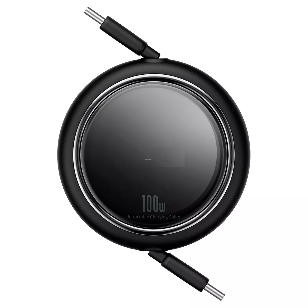 Foto 2 pulgar | Cable Retráctil Tipo C A C De 100w Para Iphone, 1m Eo Safe Imports Esi-16175 Negro