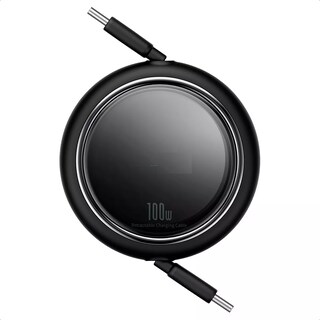 Foto 1 | Cable Retráctil Tipo C A C De 100w Para Iphone, 1m Eo Safe Imports Esi-16175 Negro