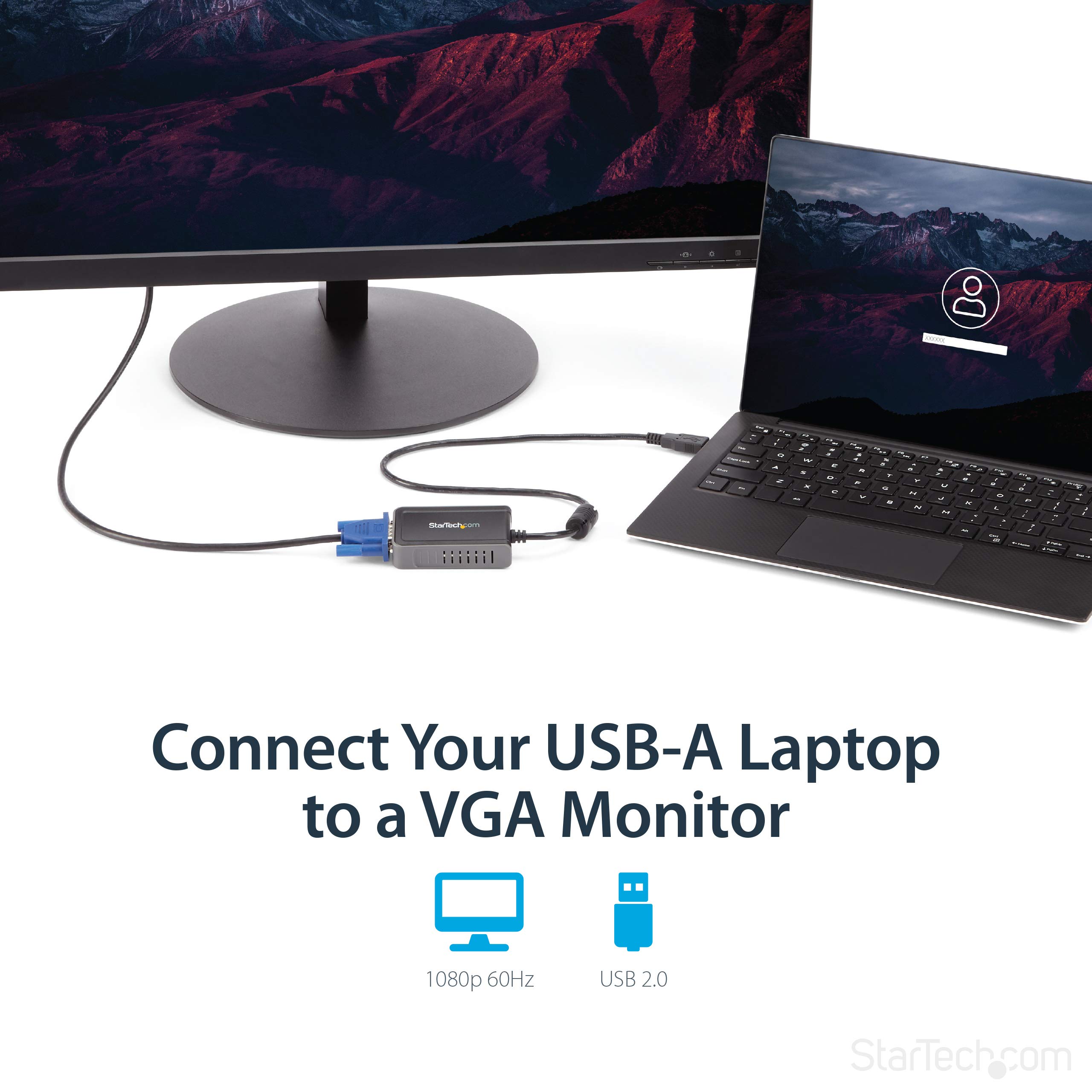 Foto 3 pulgar | Adaptador Usb A Vga Startech.com 1440x900 Para Windows - Venta Internacional.