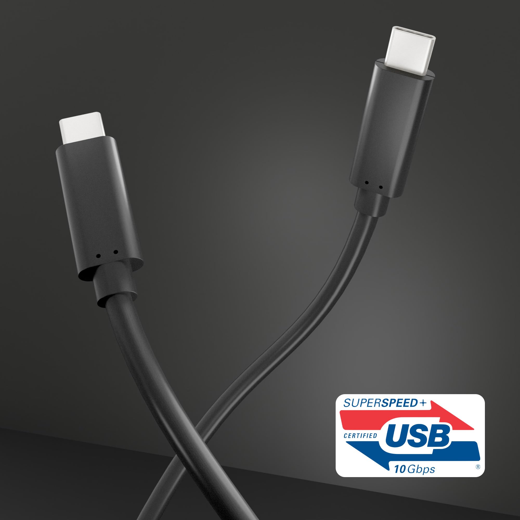Foto 5 pulgar | Cable De Carga Cablelera Usb Tipo C A C De 1 M Negro De 60 W - Venta Internacional.