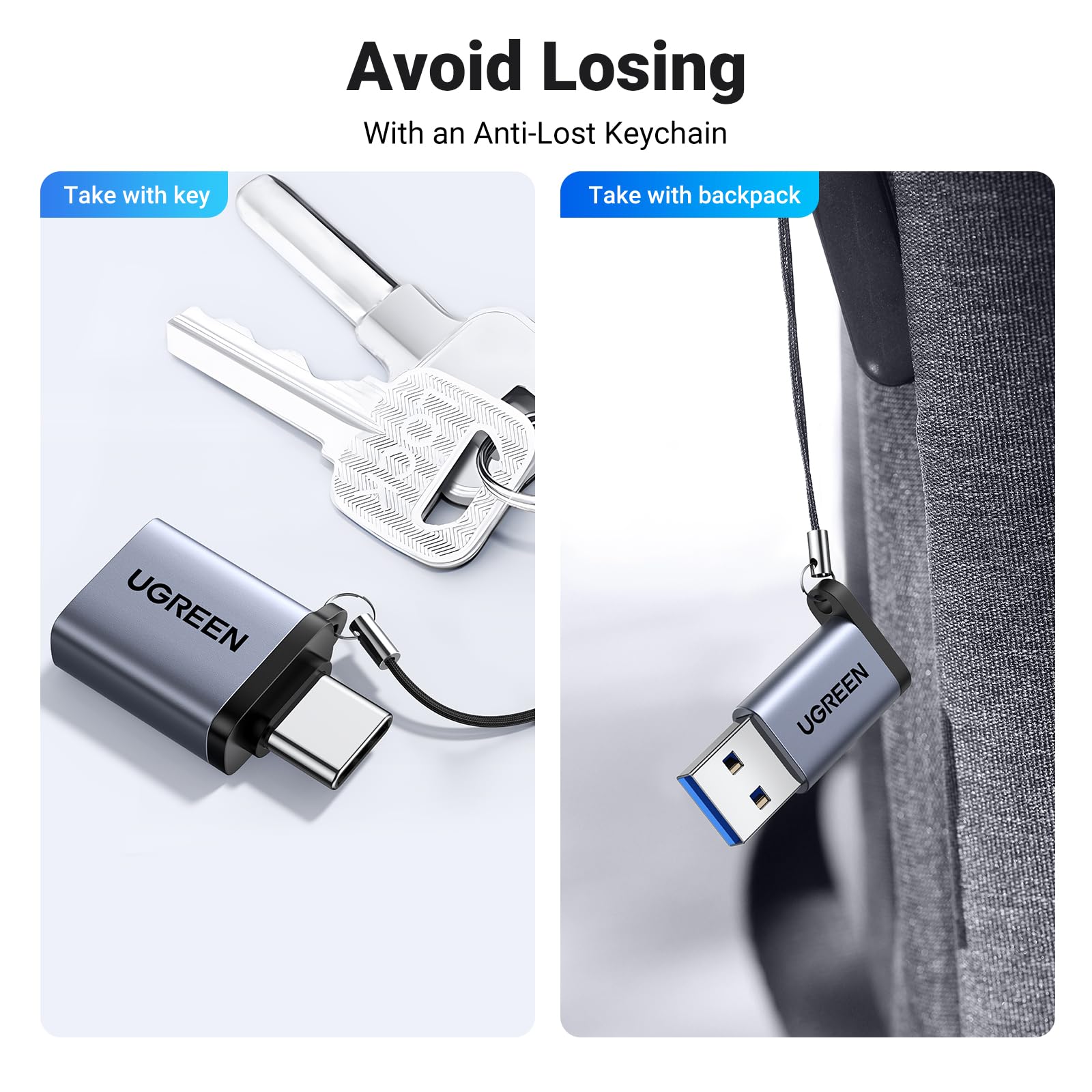Foto 7 pulgar | Adaptador Usb A Usb C Ugreen Usb C Macho A Usb 3.2 Hembra - Venta Internacional.