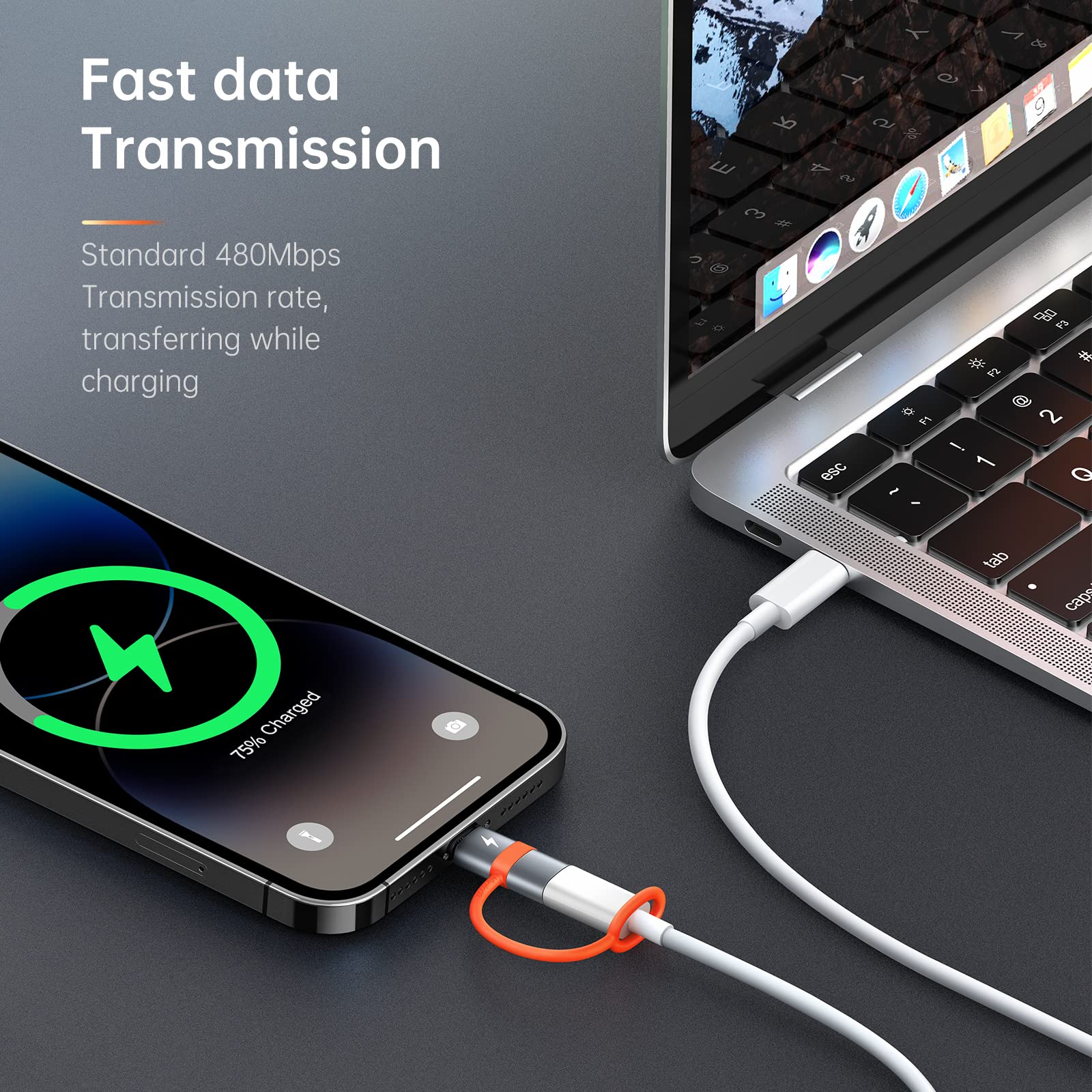 Foto 5 | Adaptador Usb C A Lightning De 36 W Pd De Carga Rápida Mcdodo - Venta Internacional.