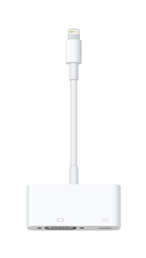 Adaptador Lightning A Vga Apple Para Iphone, Ipad, Ipod - Venta Internacional.