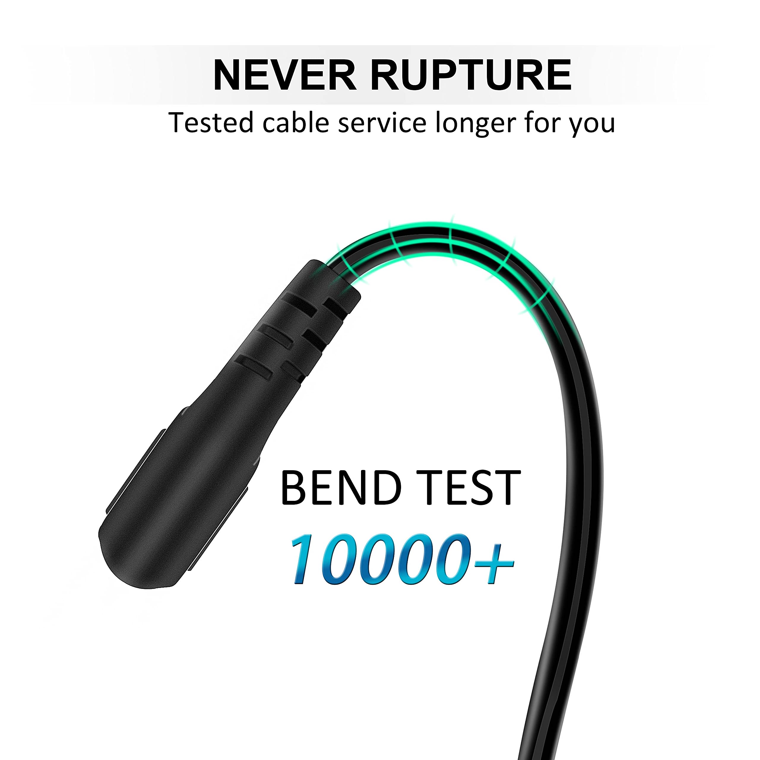Foto 6 | Cable de Alimentación de TV 6 Pies para Samsung LG Sony Insignia TCL Roku Sharp - Venta Internacional