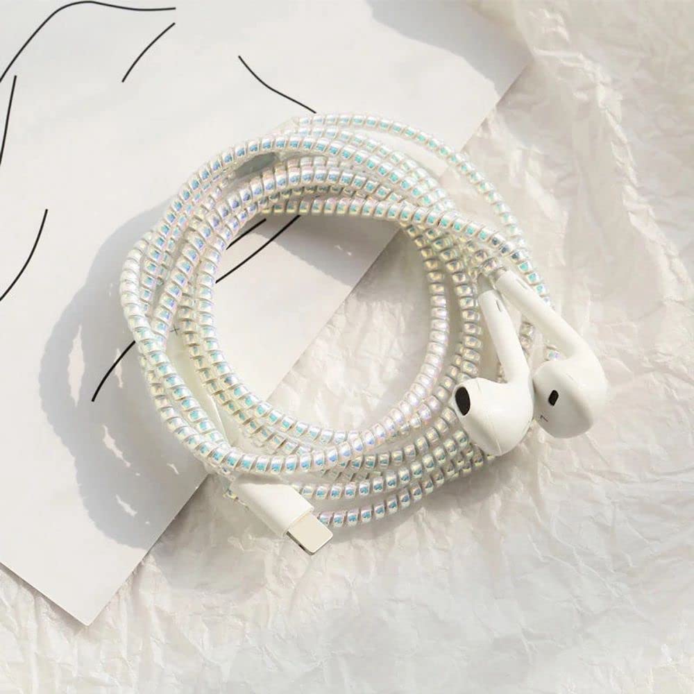 Foto 5 pulgar | Cable Protector En Espiral, Cable De Datos Usb, Teléfono, Auriculares, Tpu - Venta Internacional.