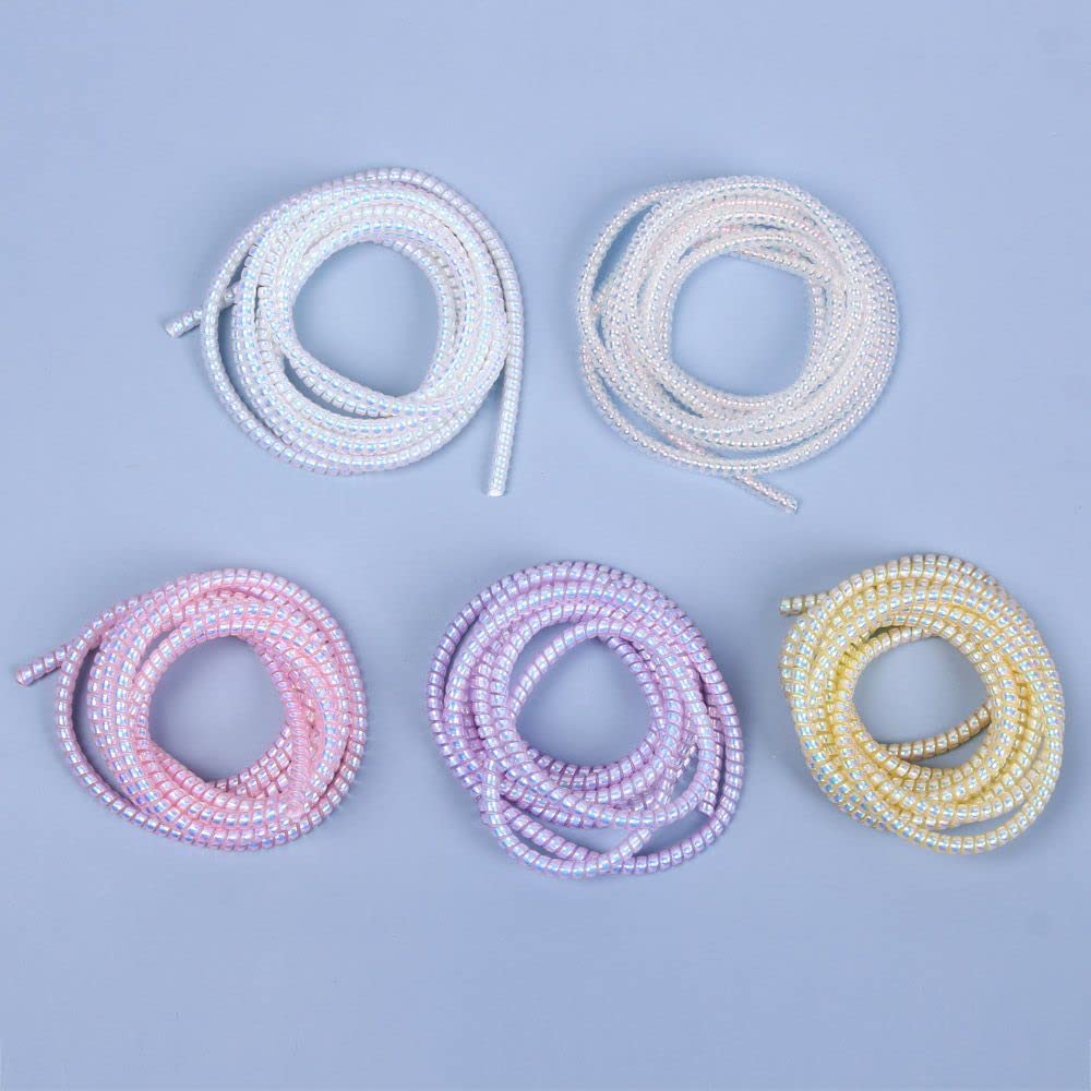 Foto 6 pulgar | Cable Protector En Espiral, Cable De Datos Usb, Teléfono, Auriculares, Tpu - Venta Internacional.