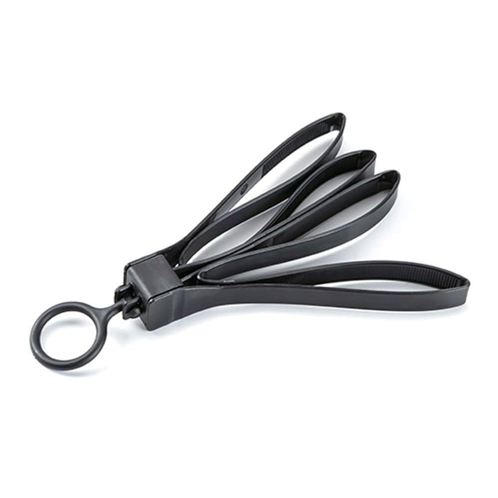 Foto 1 | Correa De Amarre Para Cables, Correa Táctica Para Cinturón De Senderismo, Negra - Venta Internacional.