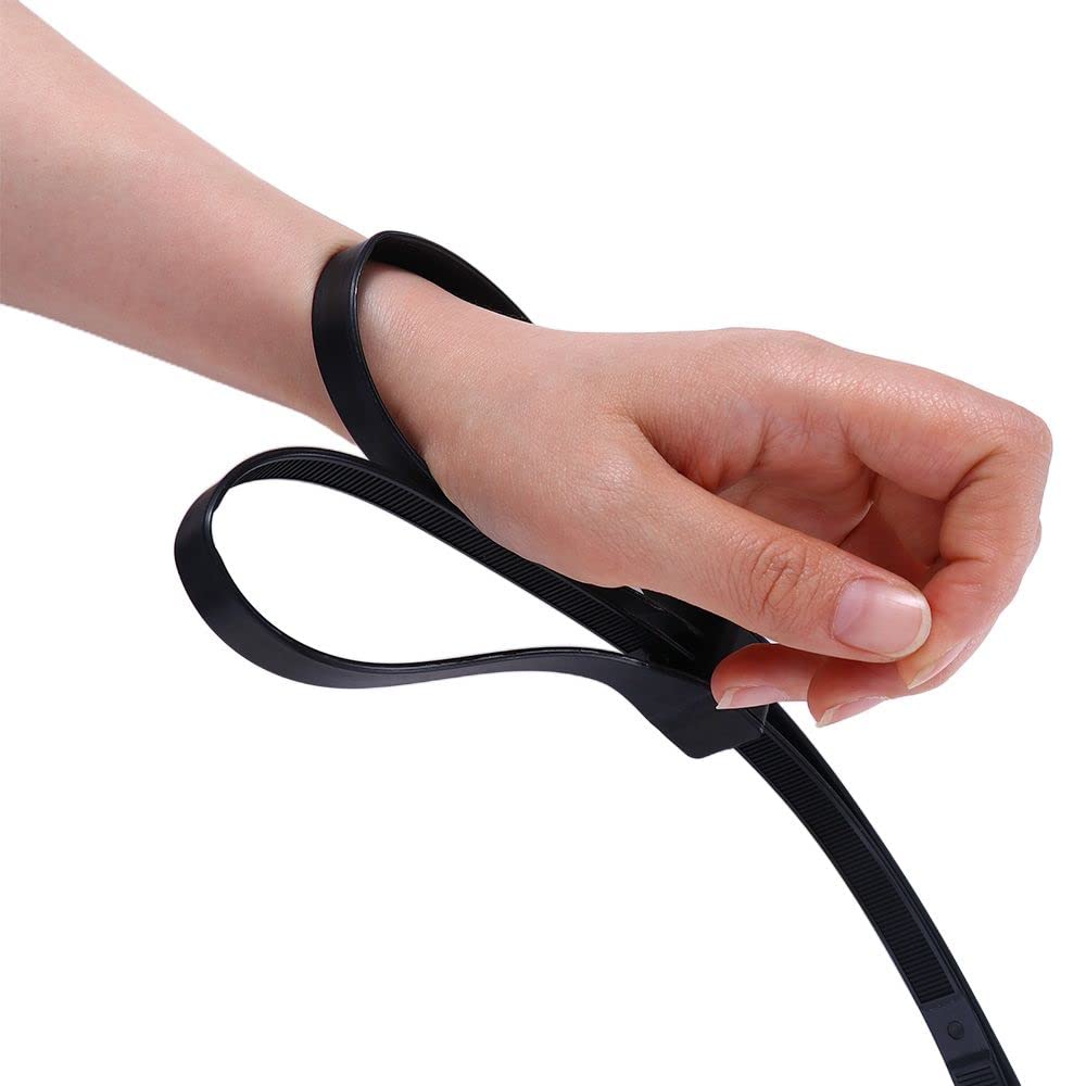 Foto 5 pulgar | Correa De Amarre Para Cables, Correa Táctica Para Cinturón De Senderismo, Negra - Venta Internacional.