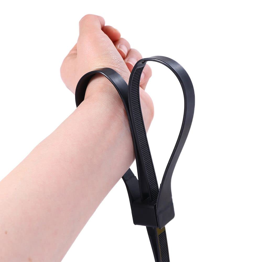 Foto 6 pulgar | Correa De Amarre Para Cables, Correa Táctica Para Cinturón De Senderismo, Negra - Venta Internacional.