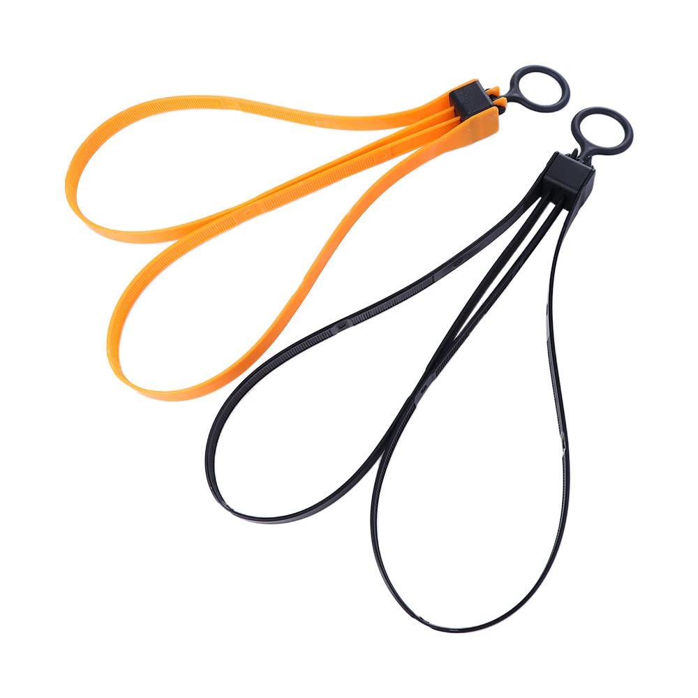 Foto 8 pulgar | Correa De Amarre Para Cables, Correa Táctica Para Cinturón De Senderismo, Negra - Venta Internacional.