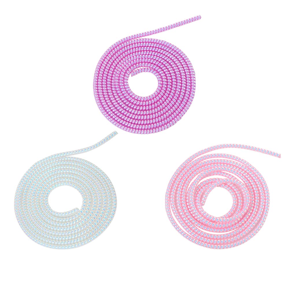Protector De Cable Spiral Data De 1,55 M Tpu, 3 Unidades, Para Teléfono Usb - Venta Internacional.