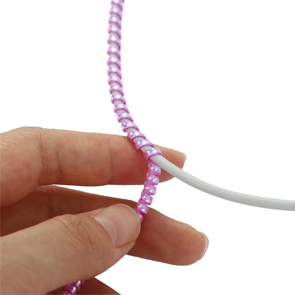 Foto 3 pulgar | Protector De Cable Spiral Data De 1,55 M Tpu, 3 Unidades, Para Teléfono Usb - Venta Internacional.