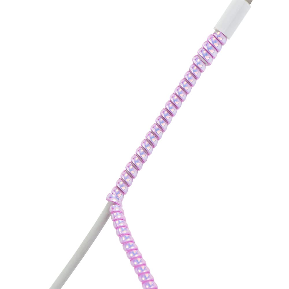 Foto 4 pulgar | Protector De Cable Spiral Data De 1,55 M Tpu, 3 Unidades, Para Teléfono Usb - Venta Internacional.