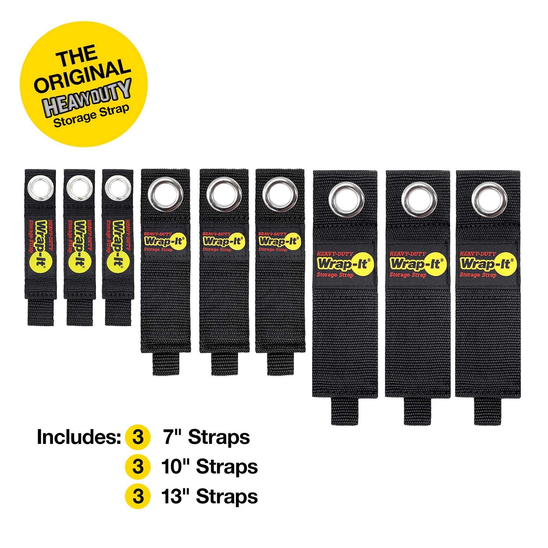 Foto 3 pulgar | Correas De Almacenamiento Wrap-it Heavy-duty, Surtidas, Paquete De 9 - Venta Internacional.