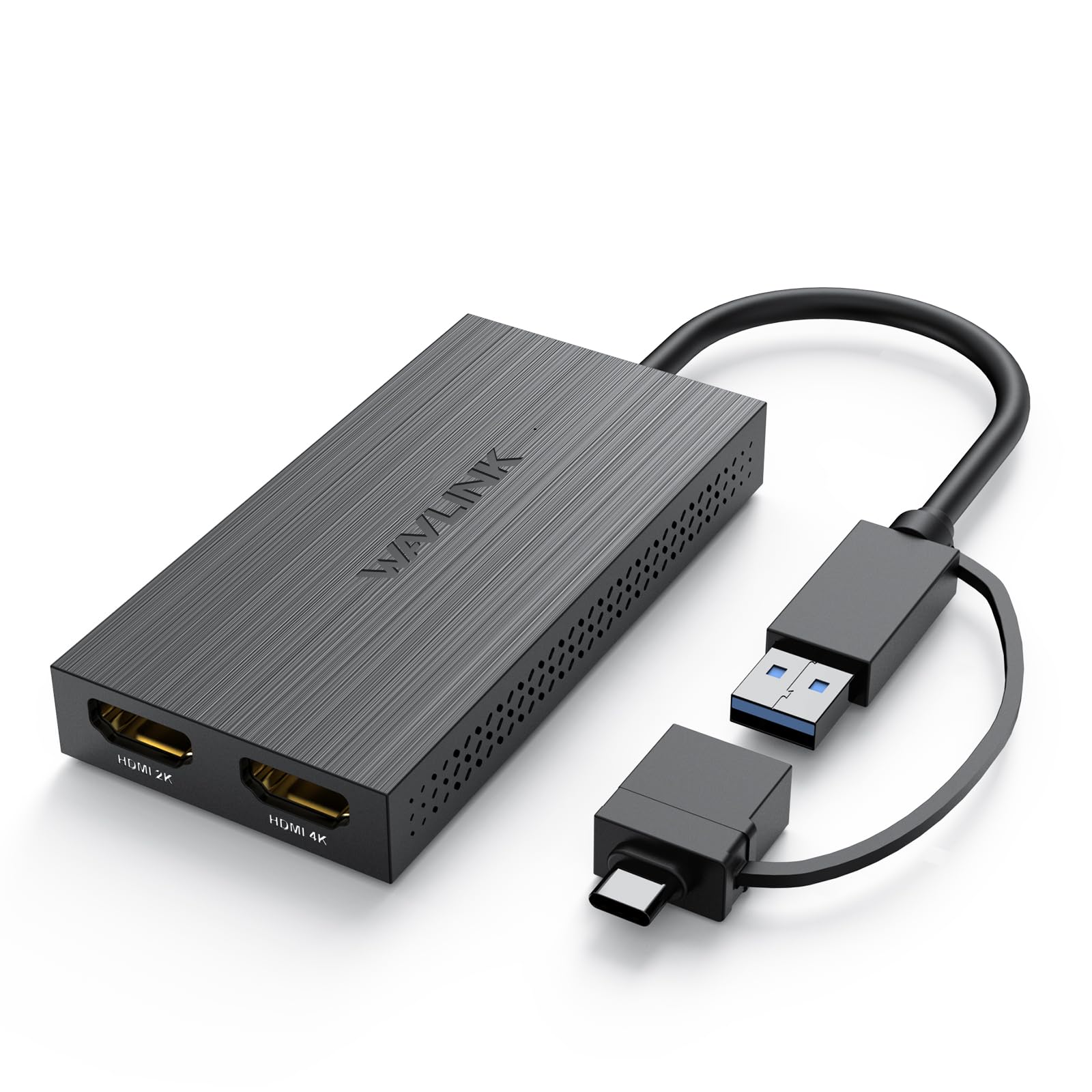 Foto 1 | Adaptador Usb A Hdmi Wavlink Dual 1080p @60hz Para Monitores Duales - Venta Internacional.