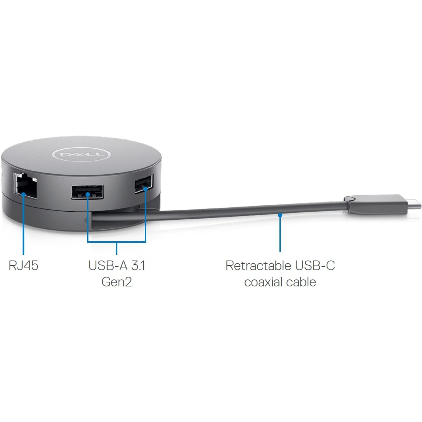 Foto 5 pulgar | Adaptador Multipuerto Usb-c Dell Da310 7 En 1 Con Alta Velocidad - Venta Internacional.