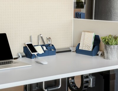 Foto 2 | Kit Organizador De Escritorio Bostitch Office Konnect De 9 Piezas, Azul - Venta Internacional.