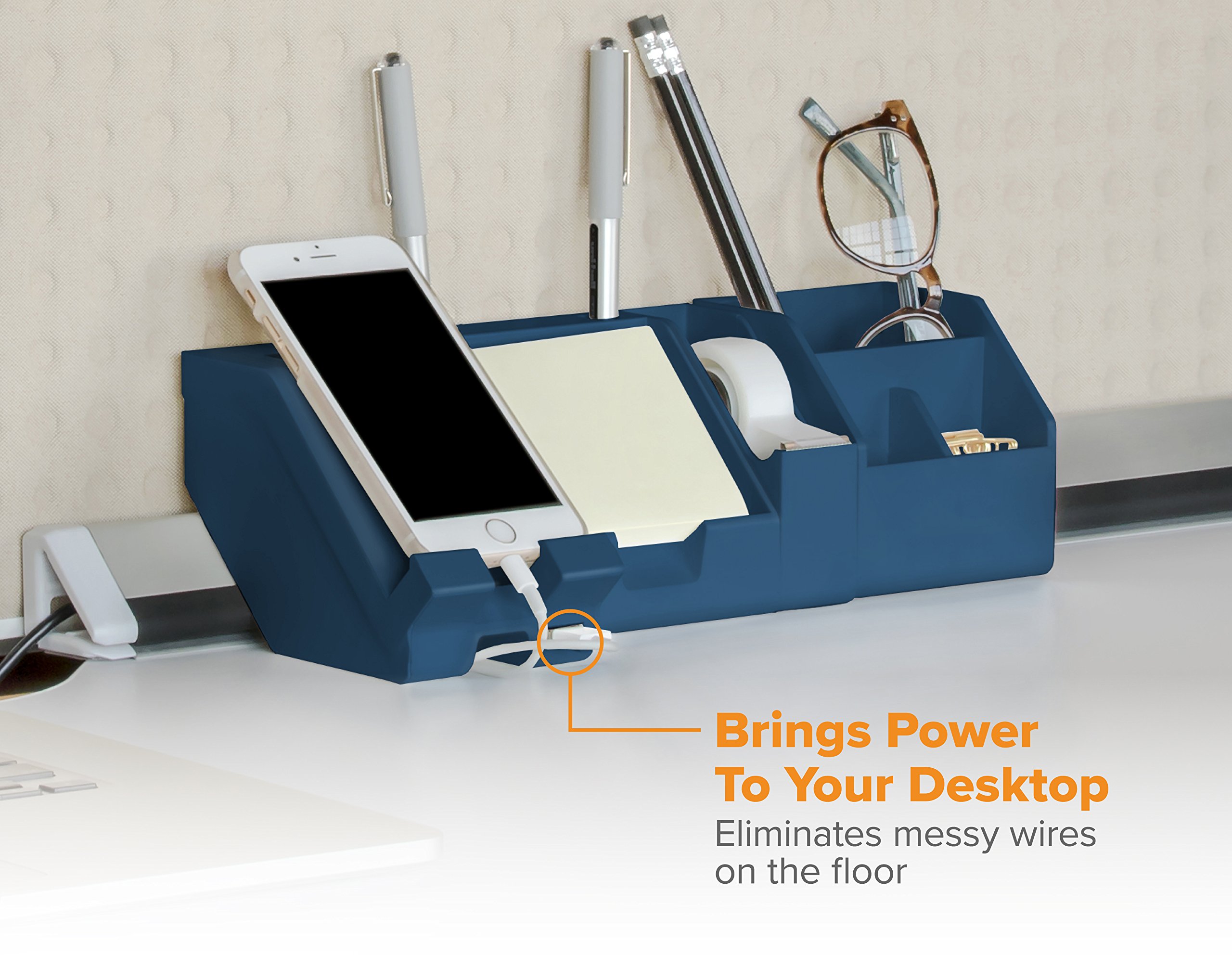 Foto 4 pulgar | Kit Organizador De Escritorio Bostitch Office Konnect De 9 Piezas, Azul - Venta Internacional.