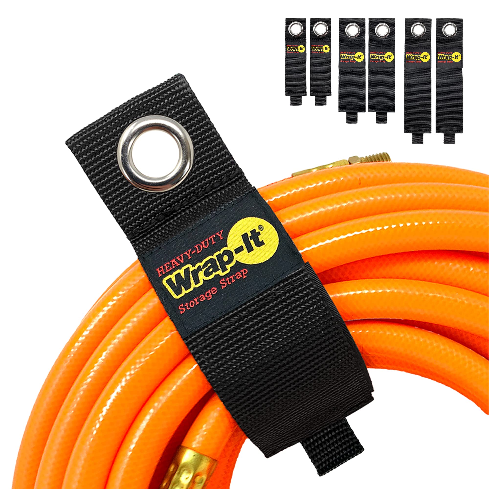 Foto 2 pulgar | Paquete De 6 Correas De Almacenamiento Wrap-it Heavy-duty Para Cordones Y Cables - Venta Internacional.