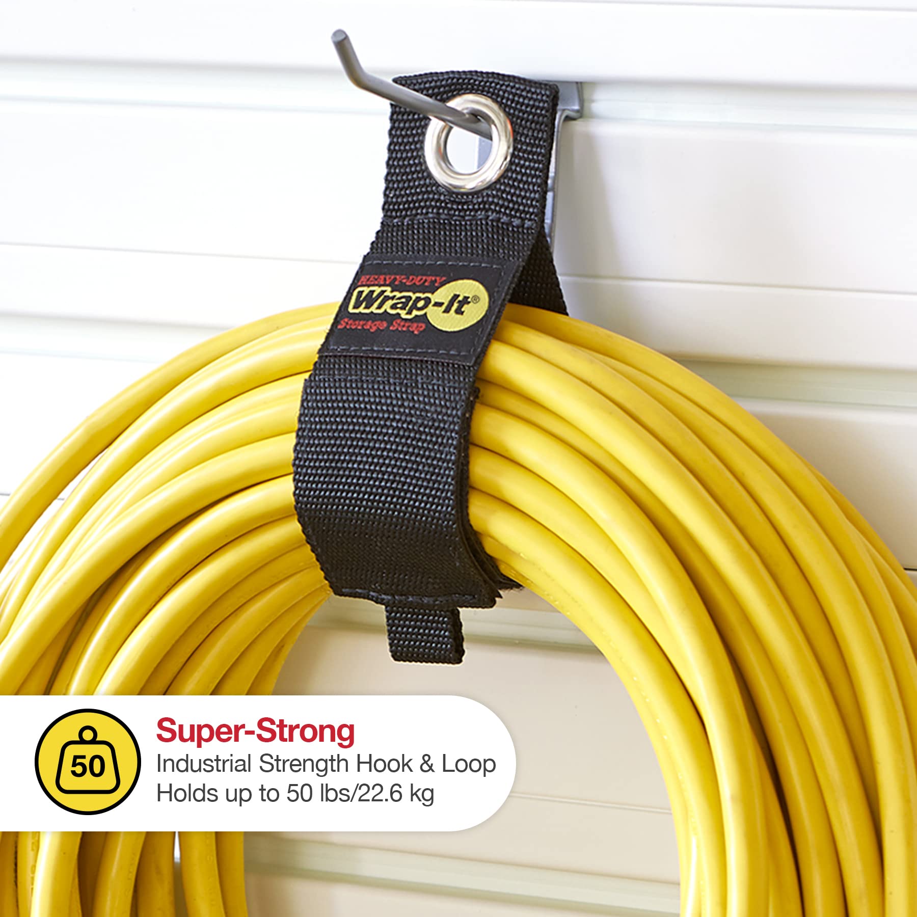 Foto 3 pulgar | Paquete De 6 Correas De Almacenamiento Wrap-it Heavy-duty Para Cordones Y Cables - Venta Internacional.