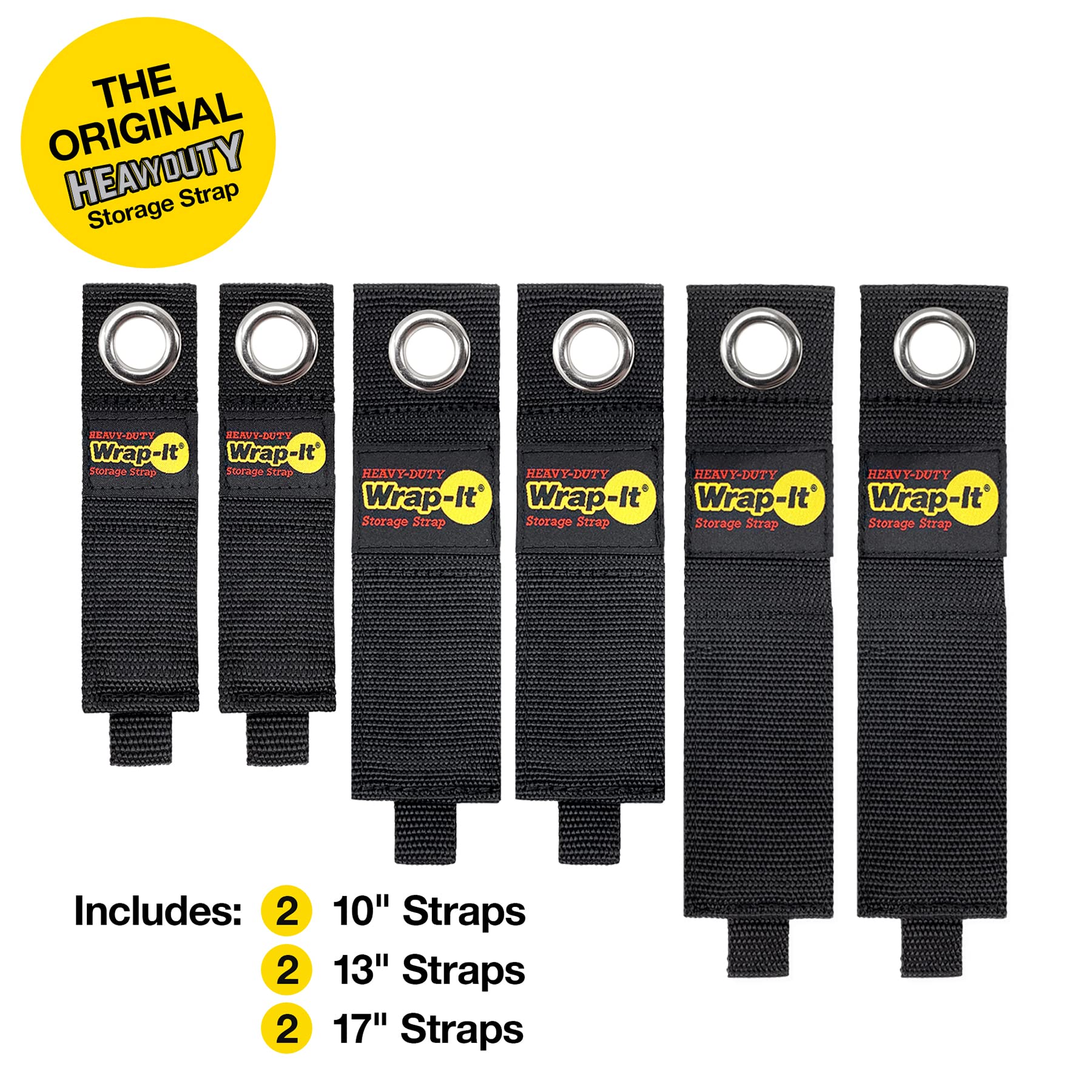 Foto 4 pulgar | Paquete De 6 Correas De Almacenamiento Wrap-it Heavy-duty Para Cordones Y Cables - Venta Internacional.