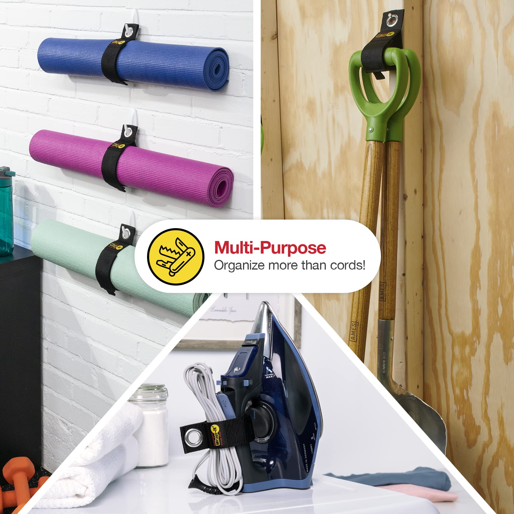 Foto 8 pulgar | Paquete De 6 Correas De Almacenamiento Wrap-it Heavy-duty Para Cordones Y Cables - Venta Internacional.