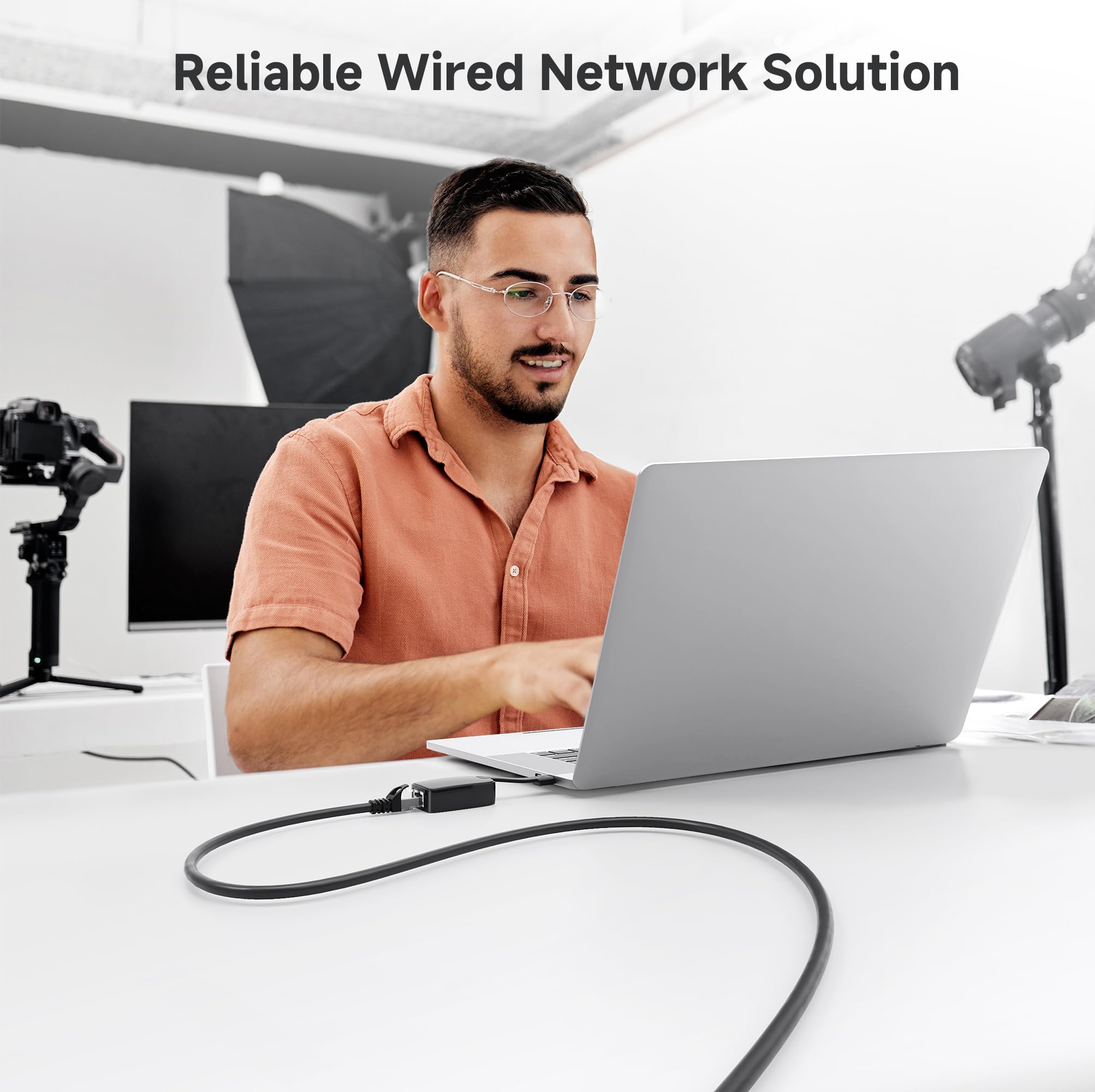 Foto 6 pulgar | Cable Ethernet Matters Cat 6, 10 Gbps, 25 Pies, Negro - Venta Internacional.