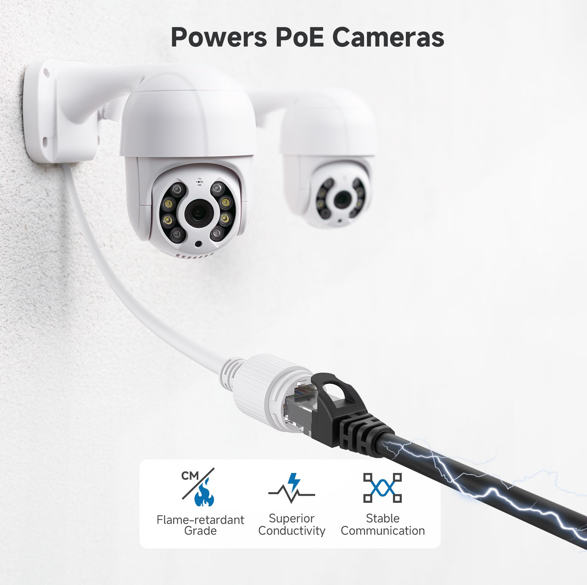 Foto 8 pulgar | Cable Ethernet Matters Cat 6, 10 Gbps, 25 Pies, Negro - Venta Internacional.
