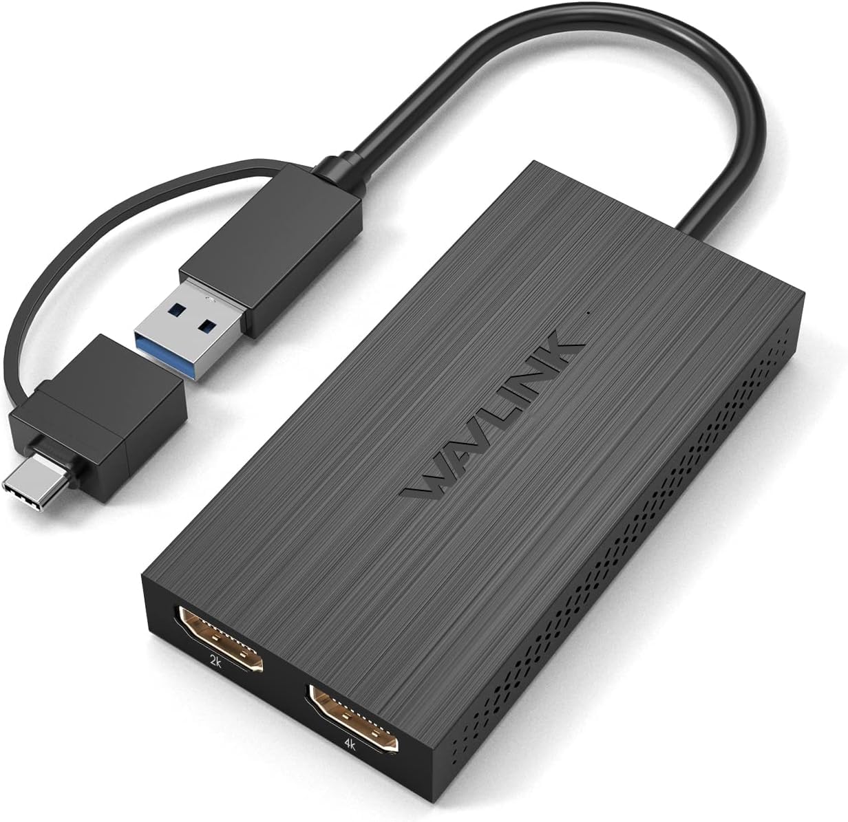 Adaptador Wavlink Usb 3.0 O Usb C A Hdmi 1080p @60hz Para Monitores Duales - Venta Internacional.