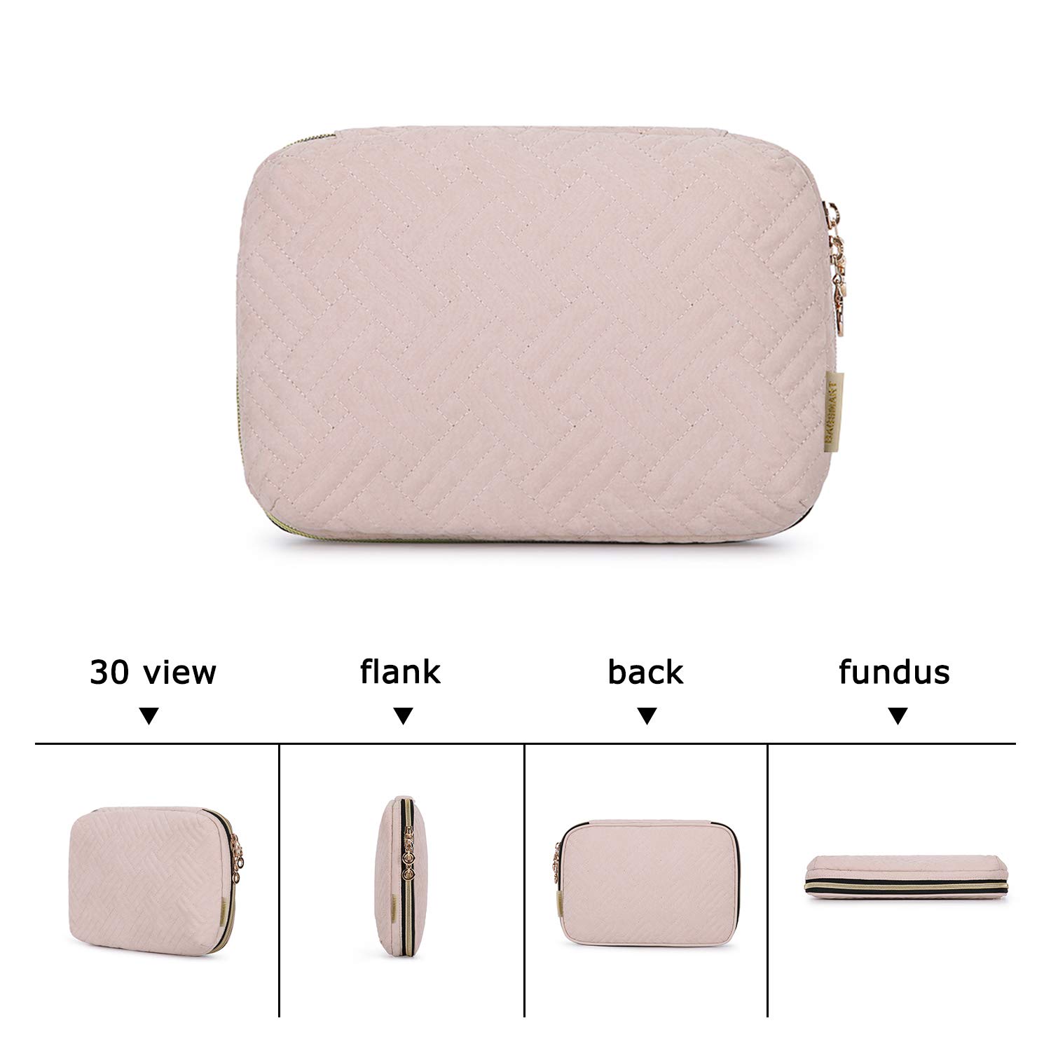 Foto 8 pulgar | Estuche de Viaje Bagsmart Rosa - Venta Internacional