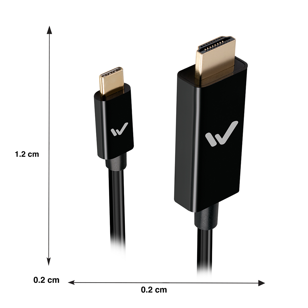 Foto 4 | Cable Mitzu Tipo C A Hdmi Mhd-3010